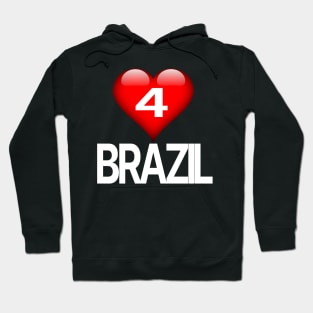 Love for Brazil Hoodie